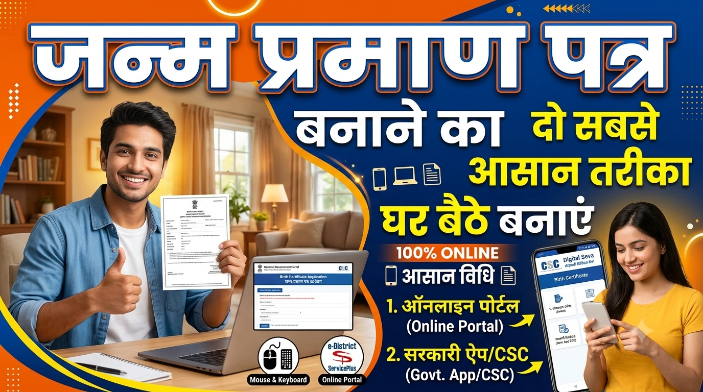 Birth certificate kaise banaye